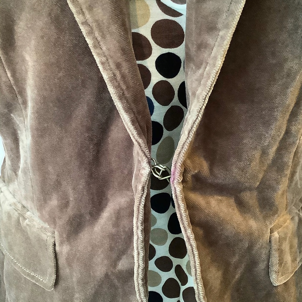 πHPπ π€J. CREW Brown Velour Blazer - Picture 8 of 12
